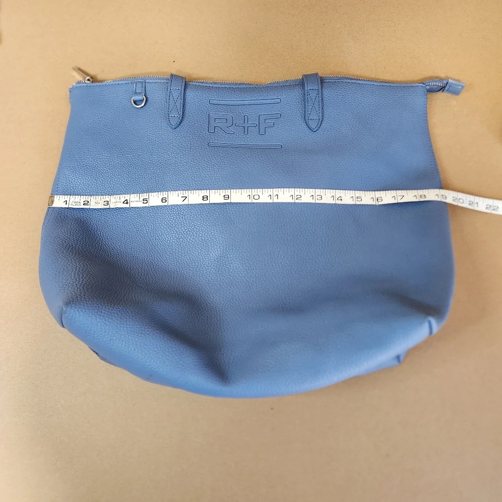👜 RODAN+FIELDS BLUE ZIPPERED TOTE WITH MINI TOTE